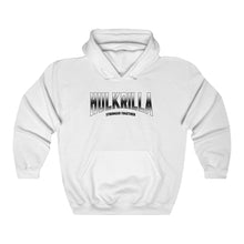 Load image into Gallery viewer, Hulkrilla&#39;s Black and White Unisex Heavy Blend™ Hooded Sweatshirt
