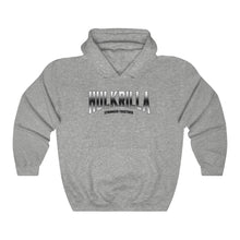 Load image into Gallery viewer, Hulkrilla&#39;s Black and White Unisex Heavy Blend™ Hooded Sweatshirt
