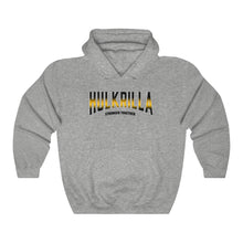 Load image into Gallery viewer, Hulkrilla&#39;s Gold and Black Unisex Heavy Blend™ Hooded Sweatshirt
