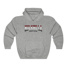 Load image into Gallery viewer, Hulkrilla&#39;s Burgundy and Black Unisex Heavy Blend™ Hooded Sweatshirt
