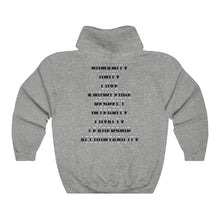 Load image into Gallery viewer, Hulkrilla&#39;s Black and White Unisex Heavy Blend™ Hooded Sweatshirt

